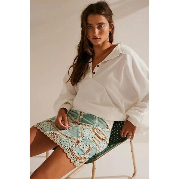 Free People Free-est Fp Beach Haru Pullover XS - Picture 3 of 4